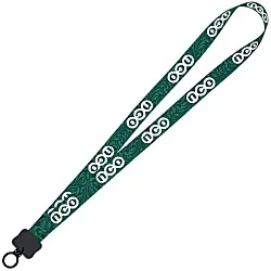 Dye-Sub Lanyard - 3/4" - 32" - Plastic O-Ring - Damask
