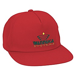Yupoong Unstructured 5-Panel Snapback Cap