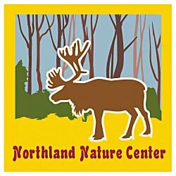 Full Color Sticker - Square - 1" x 1"