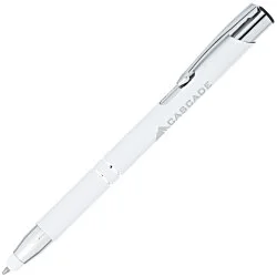 Venetian Soft Touch Stylus Metal Pen - Laser