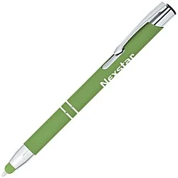 Venetian Soft Touch Stylus Metal Pen - Screen