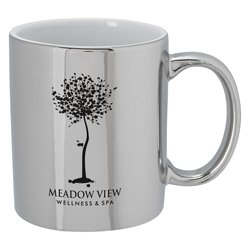 Iridescent Ceramic Mug - 11 oz.