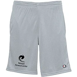 Champion Long Mesh Shorts with Pockets