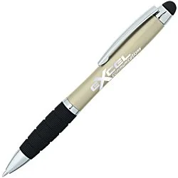 Sanibel Light-Up Logo Stylus Twist Pen