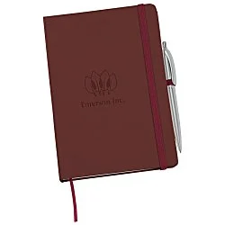 Torsby Notebook with Pen - Debossed