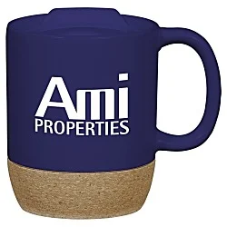 Cork Bottom Ceramic Mug - 12 oz. - 24 hr