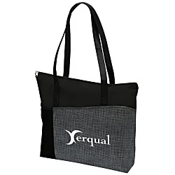 Etched Pocket Tote