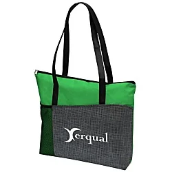 Etched Pocket Tote