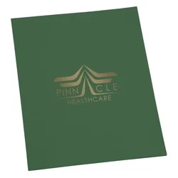 Recycled Paper Two-Pocket Presentation Folder