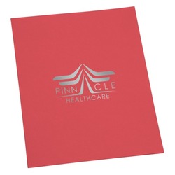 Recycled Paper Two-Pocket Presentation Folder