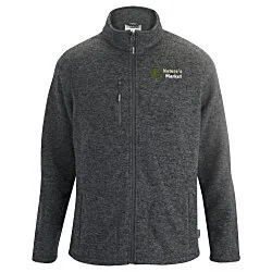 Sweater Knit Fleece Jacket - Men's