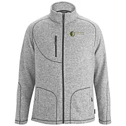 Sweater Knit Fleece Jacket - Men's