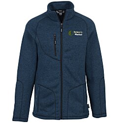 Sweater Knit Fleece Jacket - Men's