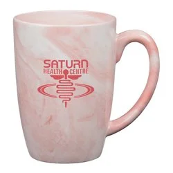 Palermo Marble Ceramic Mug - 16 oz.