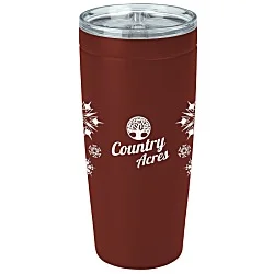 Viking Vacuum Tumbler - 20 oz. - Snowflakes