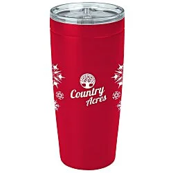 Viking Vacuum Tumbler - 20 oz. - Snowflakes