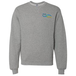 Russell Athletic Dri-Power Crew Sweatshirt - Embroidered