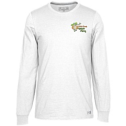 Russell Athletic Essential LS Performance Tee - Men's - Embroidered
