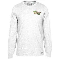Russell Athletic Essential LS Performance Tee - Men's - Embroidered