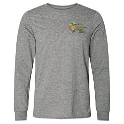 Russell Athletic Essential LS Performance Tee - Men's - Embroidered