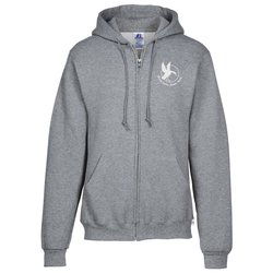 Russell Athletic Dri-Power Hooded Full-Zip Sweatshirt - Screen