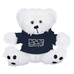 Little Paw Bear with Hoodie - White