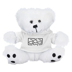 Little Paw Bear with Hoodie - White