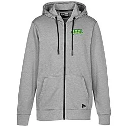 New Era Tri-Blend Full-Zip Hoodie - Men's - Embroidered