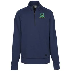 New Era Tri-Blend 1/4-Zip Pullover - Embroidered