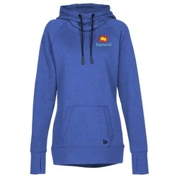 New Era Tri-Blend Hoodie - Ladies' - Embroidered