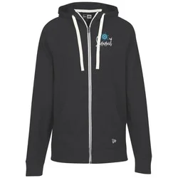 New Era Sueded Cotton Full-Zip Hoodie - Men's - Embroidered