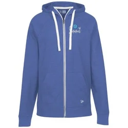 New Era Sueded Cotton Full-Zip Hoodie - Men's - Embroidered