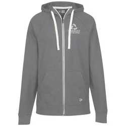 New Era Sueded Cotton Full-Zip Hoodie - Men's - Screen
