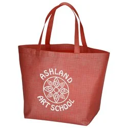 Crosshatched Non-Woven Tote Bag