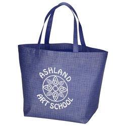 Crosshatched Non-Woven Tote Bag