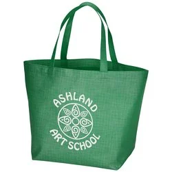 Crosshatched Non-Woven Tote Bag