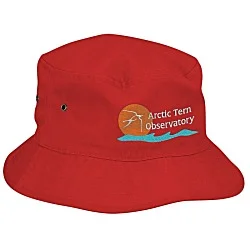 Brushed Cotton Twill Bucket Hat - 24 hr