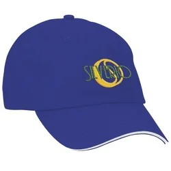 Brushed Cotton Twill Sandwich Cap - Solid - 24 hr