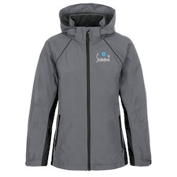 Chambly Colorblock Lightweight Hooded Jacket - Ladies' - 24 hr