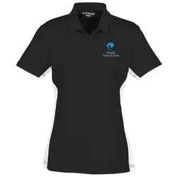 Side Swipe Colorblock Performance Polo - Ladies' - 24 hr