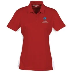 Side Swipe Colorblock Performance Polo - Ladies' - 24 hr
