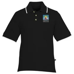 Tipped Combed Cotton Pique Polo - Men's - 24 hr