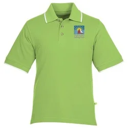 Tipped Combed Cotton Pique Polo - Men's - 24 hr