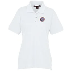 Harriton 5.6 oz. Easy Blend Polo - Ladies' - Full Color