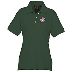 Harriton 5.6-ounce Easy Blend Polo - Ladies' - Full Color