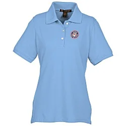 Harriton 5.6 oz. Easy Blend Polo - Ladies' - Full Color