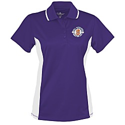 Tipped Colorblock Wicking Polo - Ladies' - Full Color