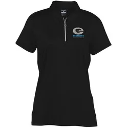 Callaway Tulip Sleeve Zip Polo - Ladies'