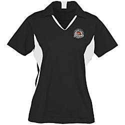 Side Blocked Micropique Sport-Wick Polo - Ladies' - Full Color