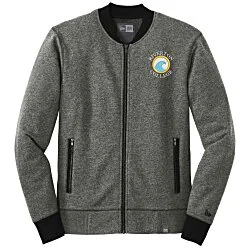 New Era French Terry Baseball Jacket - Men's